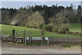 Stile on footpath north of Moor Farm in SP5 2QL