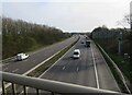M1 southwards from Gilmorton Lane in LE17 5NB