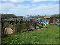 Allotment gardens at Bayston Hill in SY3 0PU