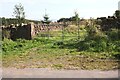 Field gateway on SE side of rural road SW of Strawberry Hill Farm in CA11 8TB