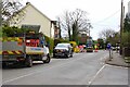 Roadworks in Castle Camps in Castle Camps