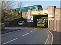 Tight bridge over Twyford Road in DE65 6BY