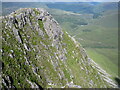 Cliffs above Coire Dubh in IV40 8JL