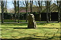 Standing stone at Buckholt House in SP5 1LS