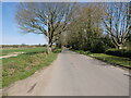 Long, straight Country Road in NR10 5BT
