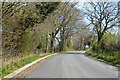 Road from A40 to B4012 in Adwell