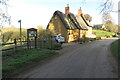 Cottages by Midshires Way in Upper Harlestone in NN7 4EL