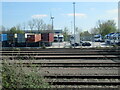 Sidings and yard near Severnside Trading Estate in BS11 9HW