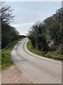 Country lane in SA73 3TE