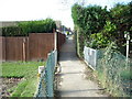 Footpath, Summerhill, Bexhill-on-Sea in TN39 4LJ