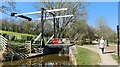 Swing bridge, No 22, Peak Forest Canal in SK6 7ER