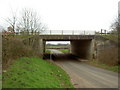 Motorway Bridge over Brimstage Lane in CH63 6HB