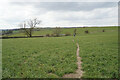 Footpath north of Ashover in S45 0BZ