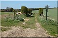 Bridleway and farmland, Beedon in RG20 8SU
