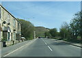 A680 Rochdale Road leaving Edenfield in BL0 0RU