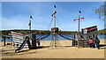 Pirate ship at Ruislip Lido in HA4 7SY