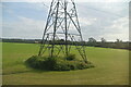 Pylon base by Reading to Taunton line in BA11 2PZ
