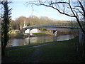 Severn Valley Country Park footbridge across the River Severn in WV16 6HZ