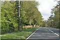 A33 Basingstoke Road south of the Wellington Monument in RG27 0LL