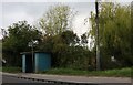 Bus shelter on West Winch Road in PE33 0NF