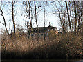 Glimpse at Old Hall through trees in NR12 8JG