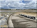 Slipway into the Loughor Estuary in Llanelli Community