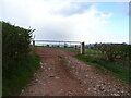 Gated farm track off the B6259, Hayber Hill in CA16 6PT