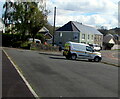 Powys County Council van in Penrhos in SA9 1FR