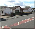 Brecon Road bungalows, Penrhos, Powys in SA9 1FR
