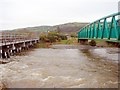 Twin bridges across the Rheidol in SY23 3SJ