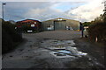 Industrial site by Watling Street near Shawell in LE17 6AS