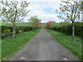 Track that gives access to St Mary's Farm in KY15 4NG
