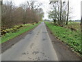 Minor road approaching South Falfield in KY9 1JB