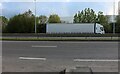 Lorry parked on the A5, Kilsby in NN6 7GX