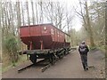 Coal Trucks on former Garesfield Colliery Railway in Chopwell and Rowlands Gill Ward