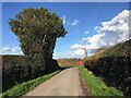 Approaching Crackley Lane from South Hurst Farm in CV8 2JW