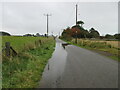 Flooded road near St Cyrus in DD10 0DA
