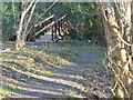 Footbridge near Grayswood in GU27 2ED