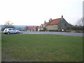 A view across the village green in Goathland in YO22 5LY