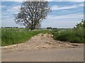 Field track on the old railway in DN15 9AP