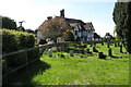 St Mary's churchyard and Meppershall Manor in SG17 5NL