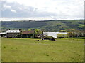 A farm overlooking Blagdon Lake and the Mendips in BS40 8YW
