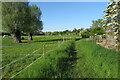Bridleway and paddocks at Hanscombe End in SG5 3HL