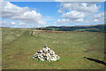 Cairn on the West Devon Way in PL19 9QB
