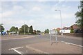 Roundabout on Slamannan Road, Falkirk in FK1 5NP