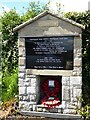 Derwen war memorial in LL21 9SG
