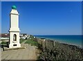 The Greenwich Meridian Memorial at Peacehaven in BN10 8JR