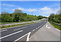 The A30 seen from Two Bridges in PL15 7QD