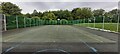 A Very Rural Basketball Court at Pilton in BA4 4NT
