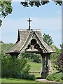 Lychgate to Morville church in WV16 5NB